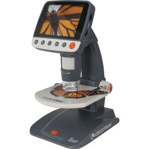Microscopio Digital Inalámbrico Celestron 44360 Infiniview Lcd 110 V Gris