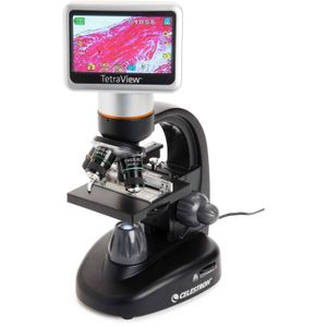 Microscopio Digital Inalámbrico Celestron Tetraview 5.0Mp Negro
