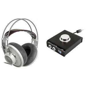 Kit de Auriculares Akg K701 Open Back con Amplificador para Auriculares Grace M900