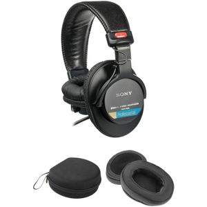 Kit de Auriculares Sony Mdr 7506 con Almohadillas Profundas y Estuche para Transportar