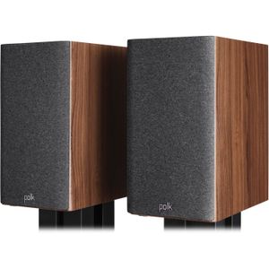 Altavoces de Estantería Dobles de Dos Vías Serie Reserve R200 de Polk Audio Madera Nogal Pareja