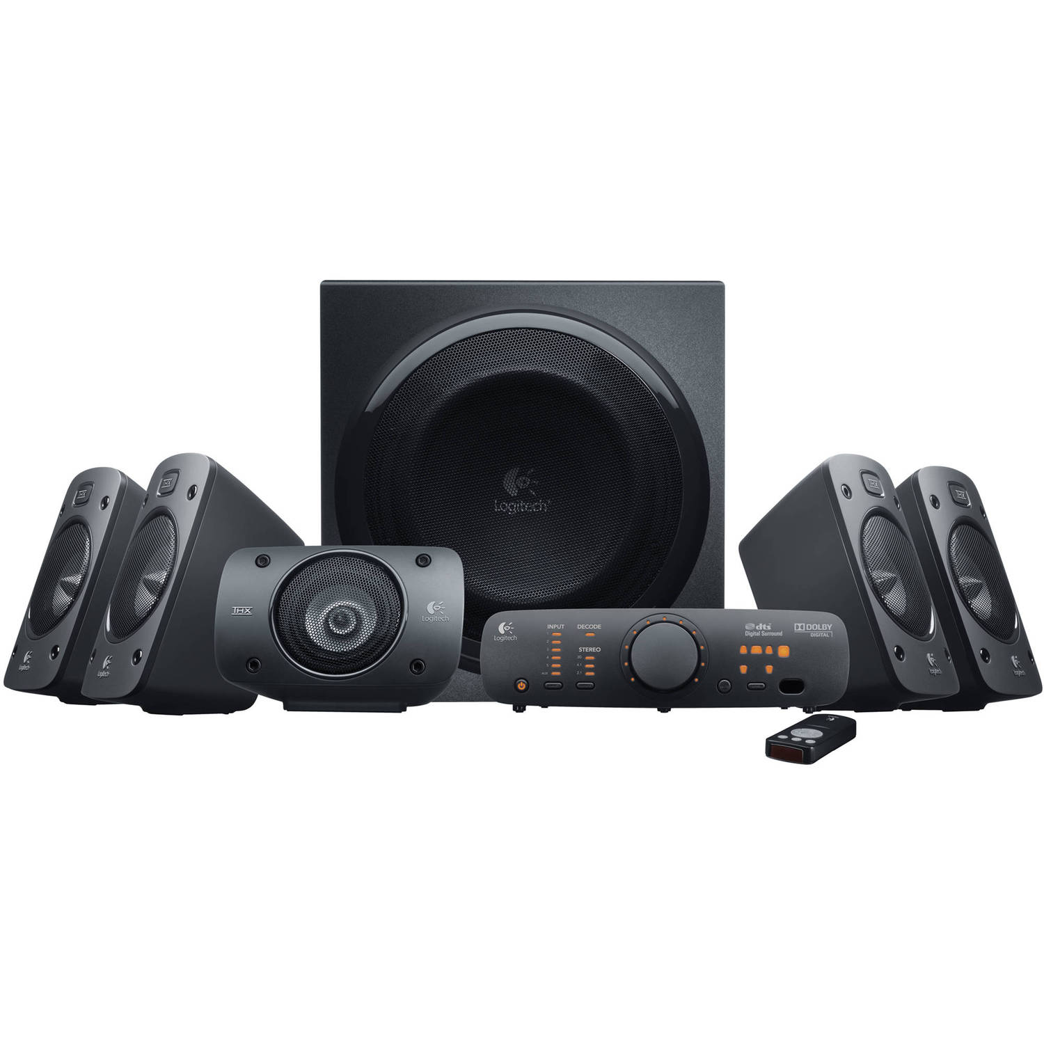 Soporte Para Altavoces Logitech Z906 - Ajustable En Pared O Techo (Inclina 180° Y Gira 360°)