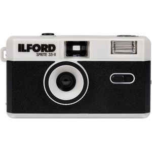 Cámara de Película Ilford Sprite 35 Ii Negro y Plata