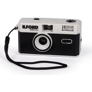 Cámara de Película Ilford Sprite 35 Ii Negro y Plata