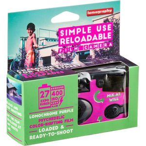 Cámara de Película Lomography Lomochrome Purple Simple Use 2019