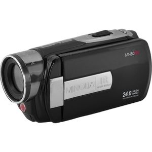 Cámara Digital Minolta Mn80Nv Full Hd con Visión Nocturna Negro