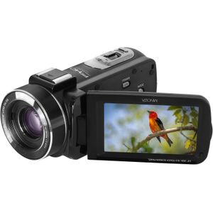Grabadora de Vídeo Minolta Mn100Hdz con Visión Nocturna Full Hd y Zoom Óptico de 10X Negro