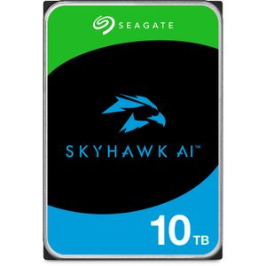 Disco Duro Interno de Vigilancia Seagate Skyhawk Ai de 10Tb Sata Iii 7200 Rpm 3.5 Retail