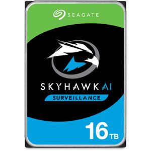 Hdd de Vigilancia Interno Seagate Skyhawk Ai de 16Tb Sata Iii 7200 Rpm 3.5 Oem Paquete de 4