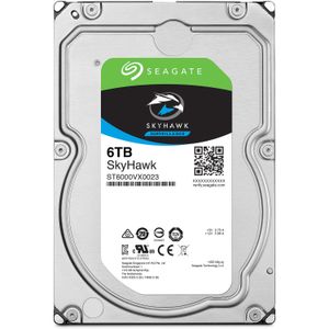 Paquete de 4 Unidades de Disco Duro Interno Seagate Skyhawk Surveillance Sata Iii de 6Tb Oem 3.5