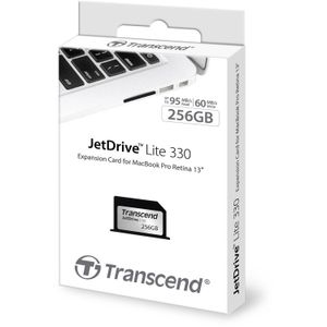 Tarjeta de Expansión Flash Transcend Jetdrive Lite 330 de 256Gb