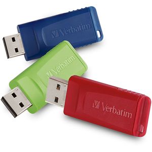 Paquete de 3 Unidades de Memoria Usb Verbatim Store N Go de 32Gb