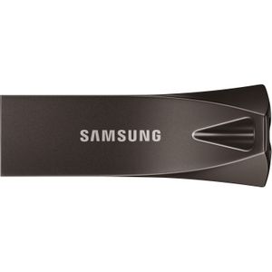 Unidad Flash Samsung Bar Plus de 64Gb Usb 3.1 Gen 1 Gris Titanio