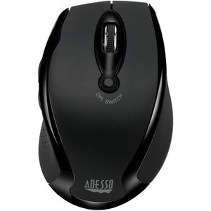 Mouse Óptico Inalámbrico Ergonómico Adesso Imouse M20B Negro