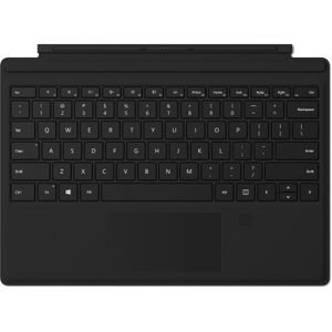 Cubierta con Teclado Microsoft Surface Pro con Identificación de Huella Digital Negro