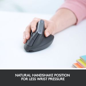 Kit de Productividad Logitech con Teclado Inalámbrico Ergo K860 y Ratón Ergonómico Mx Vertical