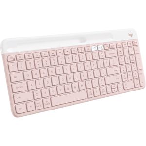 Teclado Inalámbrico Logitech K585 Slim Multi Device Rosado