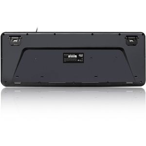 Teclado Multimedia Adesso Easytouch 132 con Hub Usb de 3 Puertos Negro