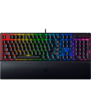 Teclado para Juegos Mecánico Razer Blackwidow V3 Interruptores Negros Verdes en Color Negro