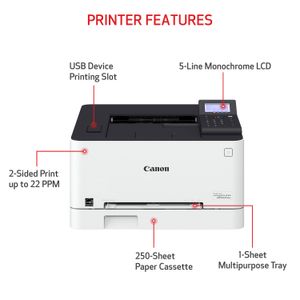Impresora Láser a Color Inalámbrica Canon Imageclass Lbp633Cdw
