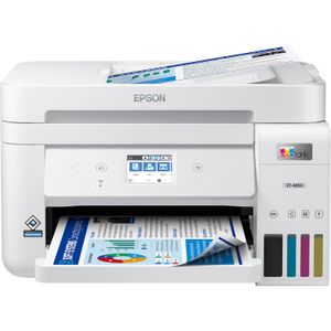 Impresora Multifuncional Supertank sin Cartuchos Ecotank Epson Et 4850 Blanco