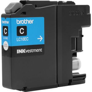 Cartucho de Tinta Cian Brother Lc10Ec Inkvestment de Súper Alto Rendimiento