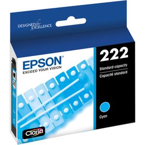Cartucho de Tinta Cian de Capacidad Estándar Epson Claria T222