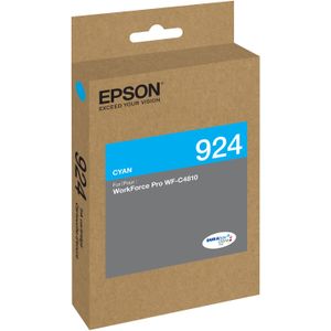 Cartucho de Tinta Cian de Capacidad Estándar Epson Durabrite Ultra T924 para Workforce Pro Wf C4810