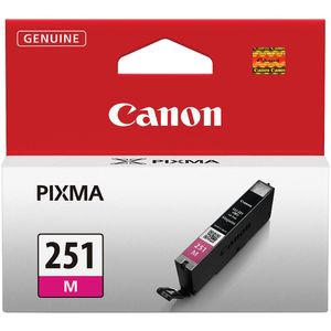 Cartucho de Tinta Magenta Canon Cli 251M de Capacidad Estándar