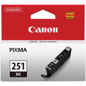 Cartucho de Tinta Negra Canon Cli 251Bk de Capacidad Estándar