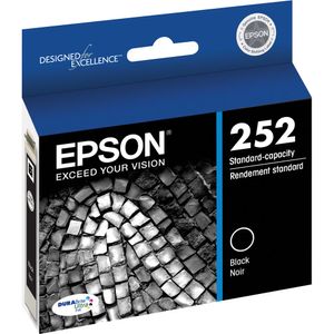 Cartucho de Tinta Negra Epson T252 Durabrite Ultra de Capacidad Estándar