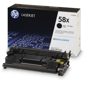 Cartucho de Tóner Hp 58X de Alta Capacidad para Impresoras Láser en Negro