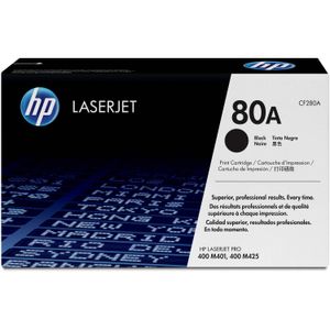 Cartucho de Tóner Hp 80A Black Laserjet Capacidad Estándar
