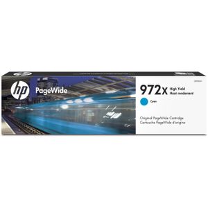 Cartucho Original de Alta Capacidad Hp 972X Cyan para Pagewide