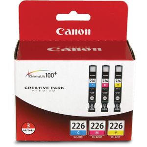 Pack de Tres Cartuchos de Tinta a Color Canon Cli 226