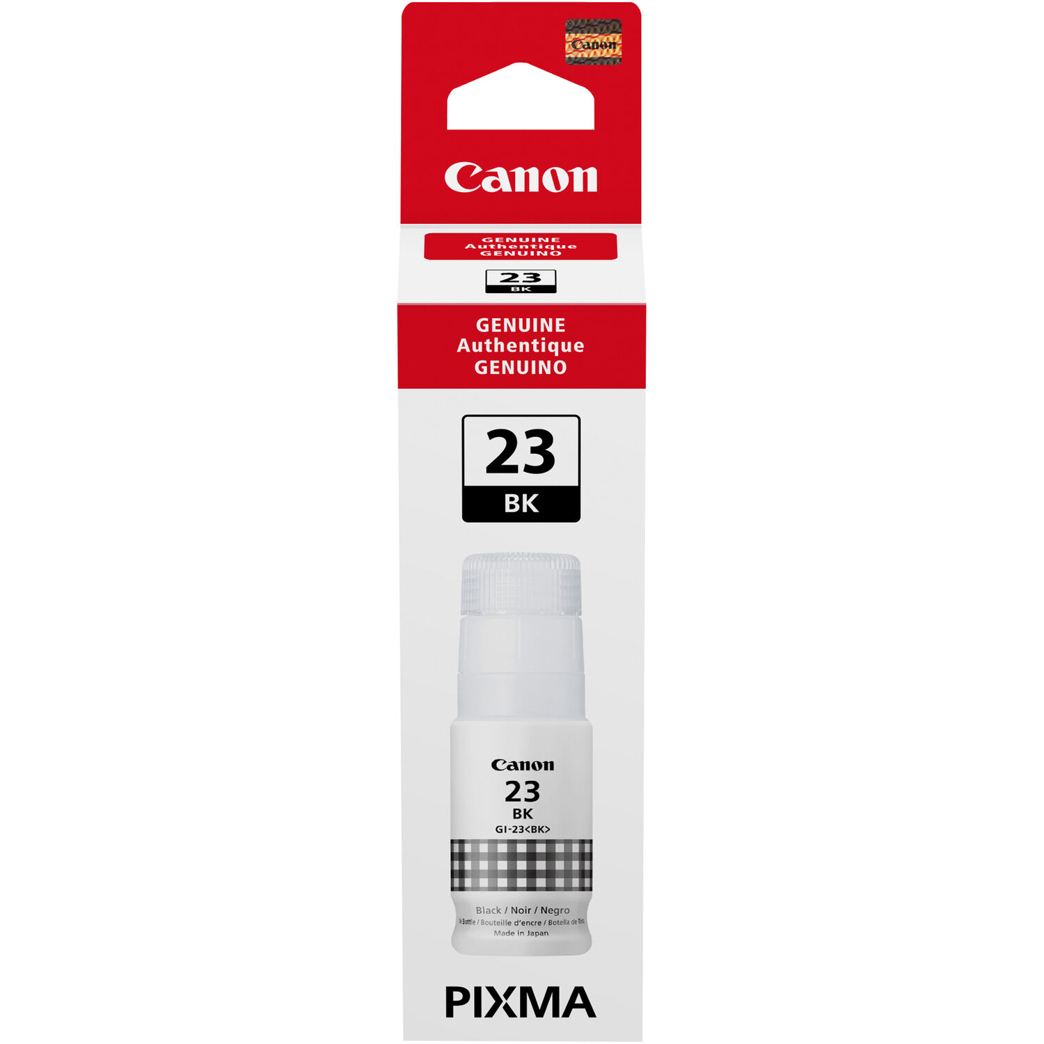 Tinta Negra Canon Gi 23 Para Impresora Pixma G620 - Real Plaza