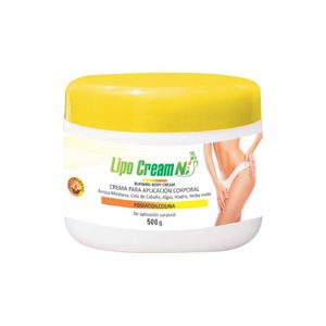 Crema Corporal Quemador Tapa Amarilla Lipo Cream Ni x 500g