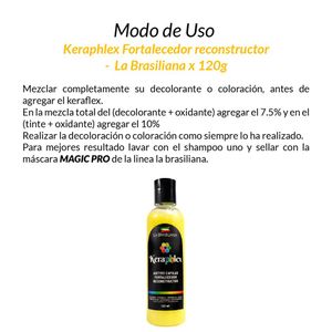 Keraphlex Fortalecedor reconstructor La Brasiliana x 120g