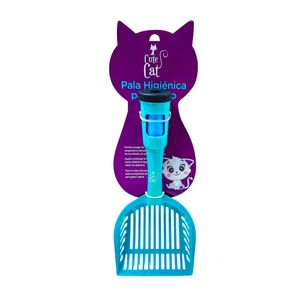 Pala Sanitaria Celeste Cute Cat Con Bolsa para desechos 1Un