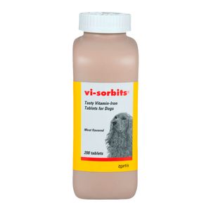 Vitaminas para Perros Visorbits Vi Sorbits Zoetis 200tab