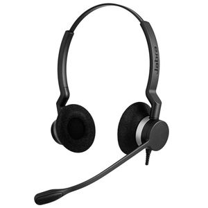 Auriculares Jabra BIZ 2300 QD Duo Headset VoIP Poly Cisco y más - 2309-820-105