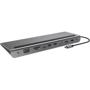 Adaptador Belkin Multipuerto Dock USB-C 11 en 1 RJ45 3.5mm SDXC VGA HDMI - INC004BTSGY