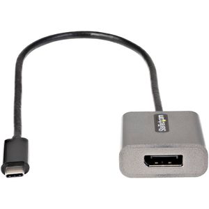 Adaptador Startech USB-C a DisplayPort 1.4 30cm de 8K/4K 60Hz Funciona Thunderbolt 3 - CDP2DPEC