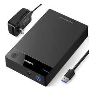 Caja de disco duro externo Ugreen para SATA SSD HDD USB 3.0 a SATA III de 3.5"- 50422