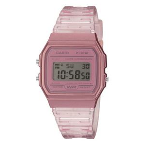 Reloj Casio F91ws-4df Rosa Mujer