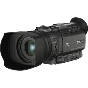 Cámara de Vídeo Profesional Compacta Jvc Gy Hm170Ua 4Kcam con Unidad de Audio en La Parte Superior D