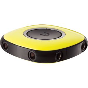 Cámara Vr 360 Esférica 3D 4K Vuze Amarillo