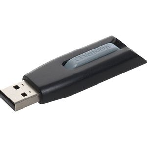 Unidad Flash Usb 3.0 Verbatim Store N Go V3 de 32Gb Gris Negro