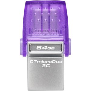 Unidad Flash Usb Kingston Datatraveler Microduo 3C de 64Gb
