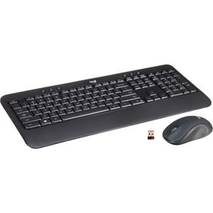 Bundle de Teclado y Mouse Inalámbricos Logitech Mk540 Advanced